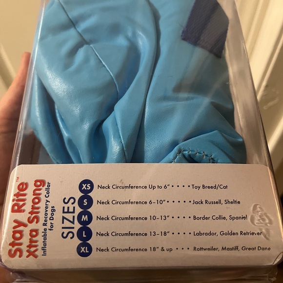 Inflatable recovery collar for dogs, size medium - Picture 3 of 4